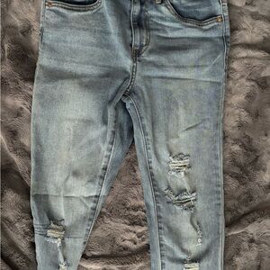 Levi skinny Distressed Blue Jeans